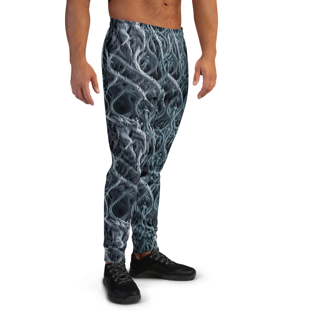 Thornbound Night on Men's Joggers — Right
