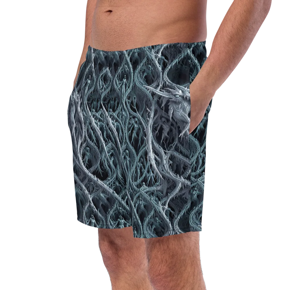 Thornbound Night on Swim Trunks — Left Front