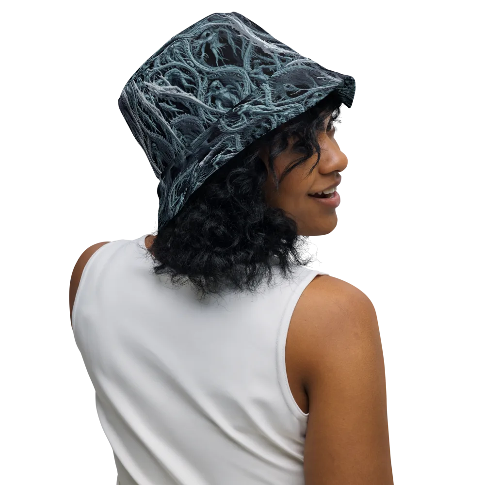 Thornbound Night on Reversible Bucket Hat — Right Outside