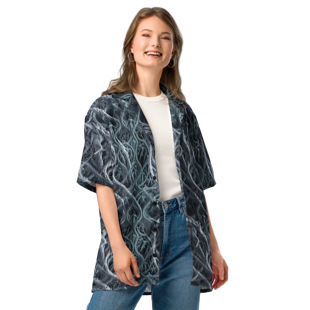 Thornbound Night on Button Shirt — Front