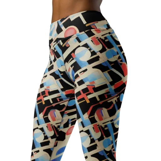 Orbit Deco on a Yoga Leggings