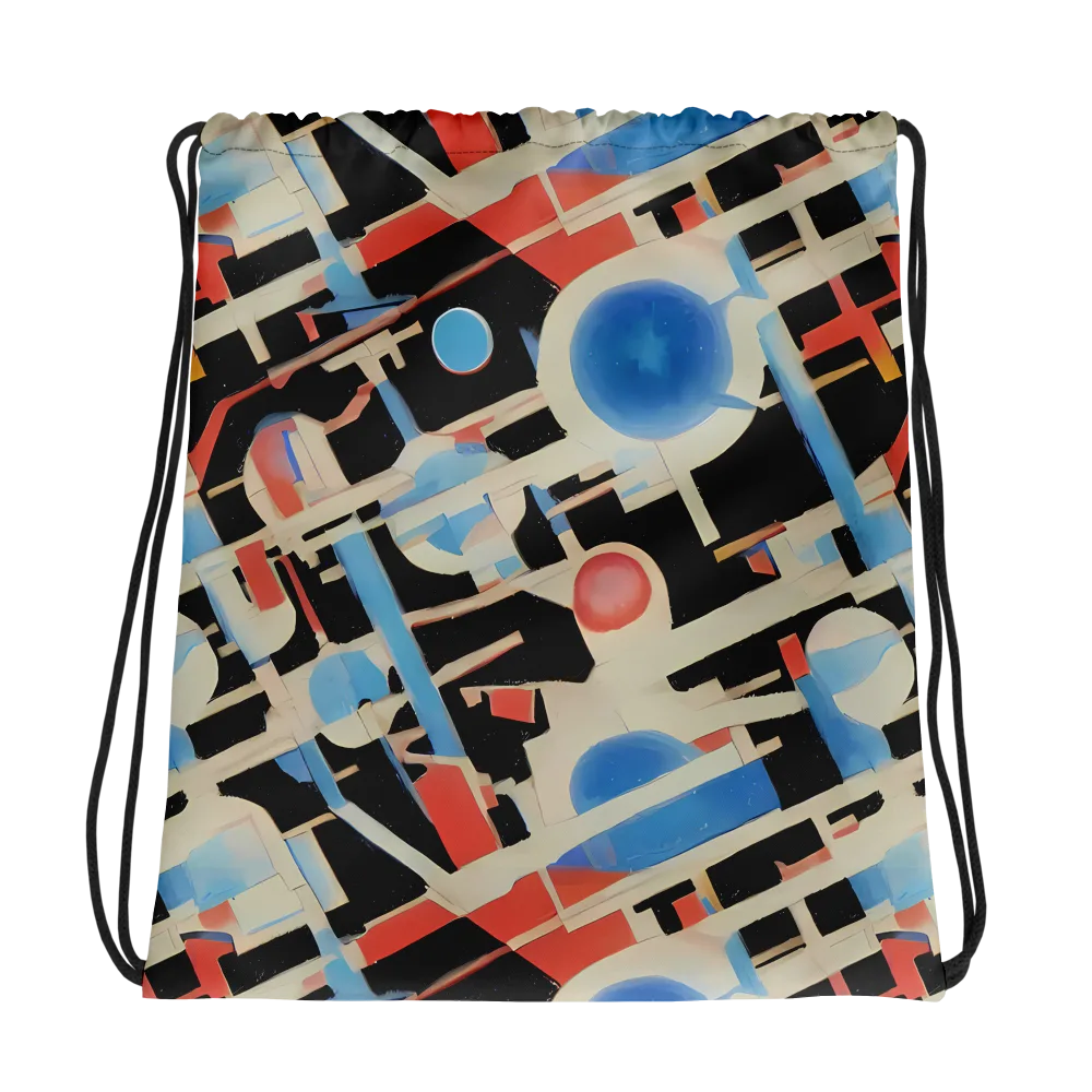 Orbit Deco on Drawstring Bag — Photo