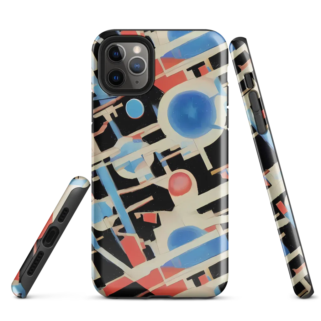Orbit Deco on Tough Case for iPhone® — Front