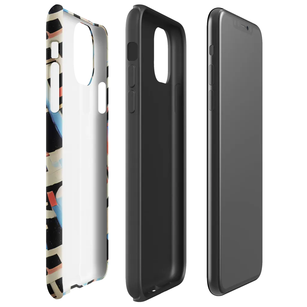 Orbit Deco on Tough Case for iPhone® — Right