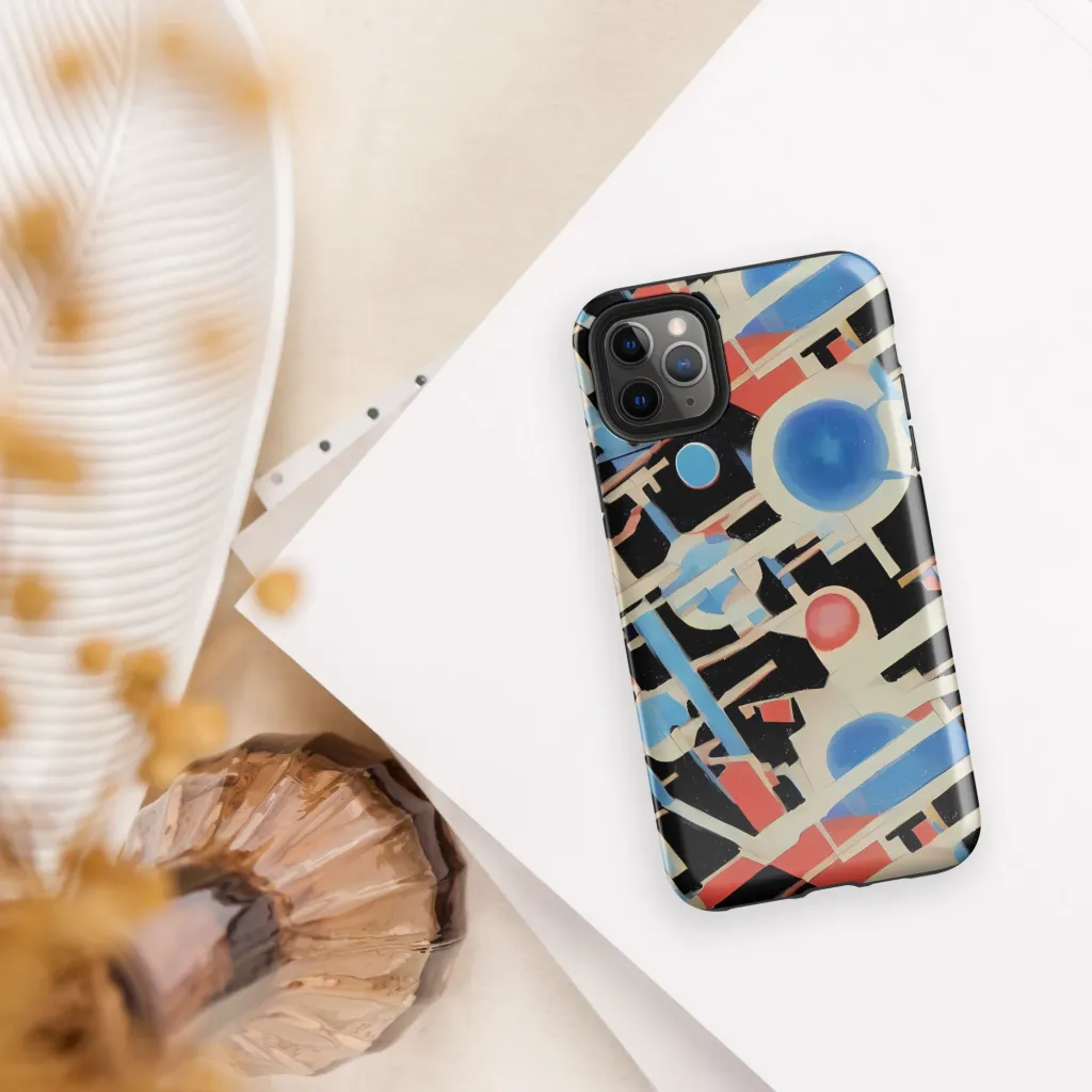 Orbit Deco on Tough Case for iPhone® — Front