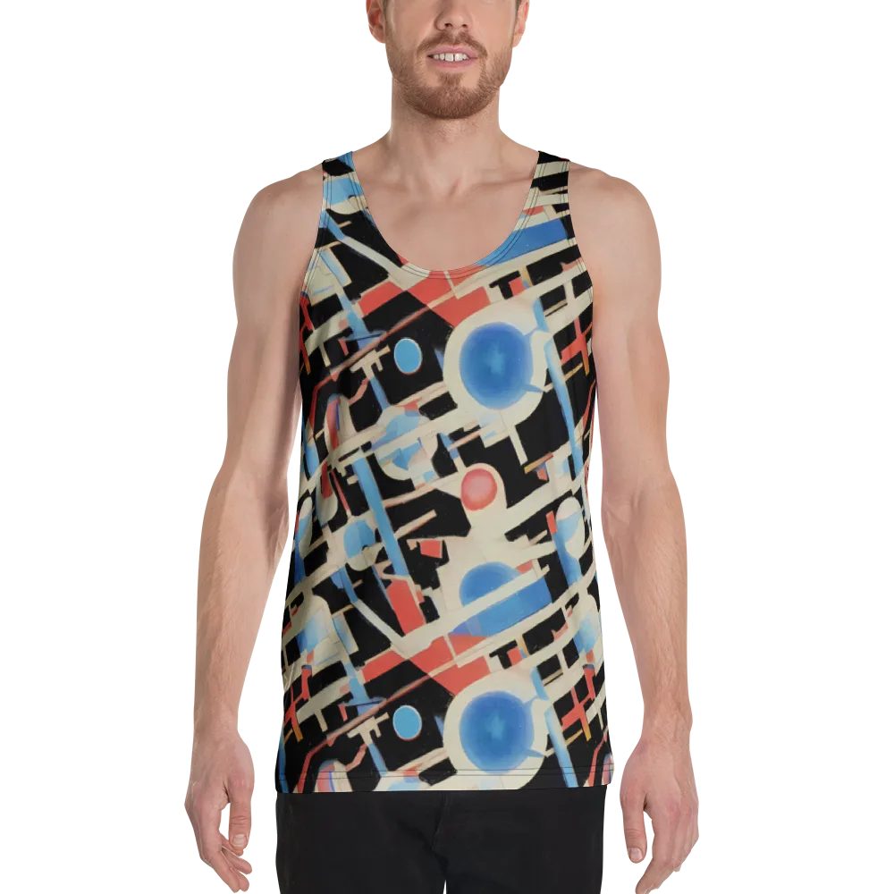 Orbit Deco on Men's Tank Top — Front