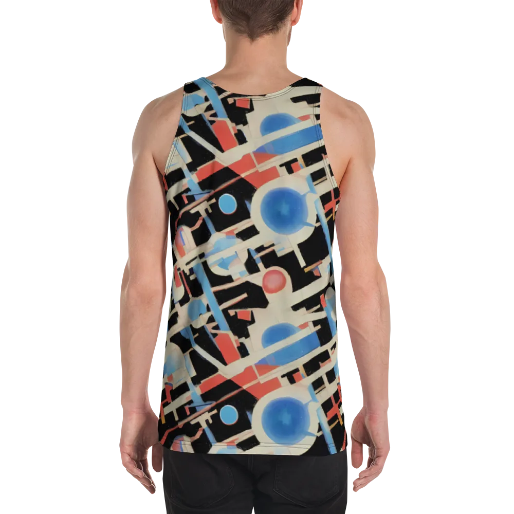 Orbit Deco on Men's Tank Top — Back