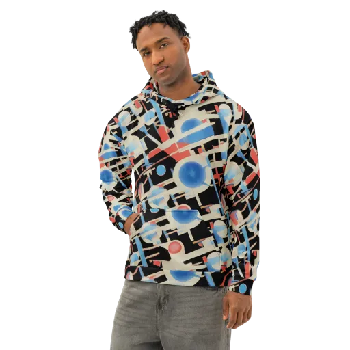 Orbit Deco on a Cotton Hoodie