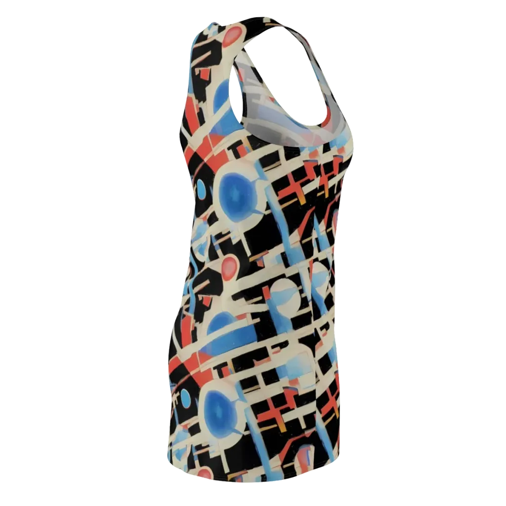Orbit Deco on Racerback Dress — Back Side
