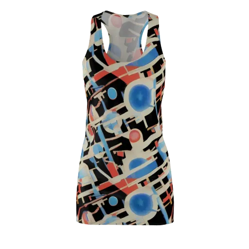 Orbit Deco on a Racerback Dress