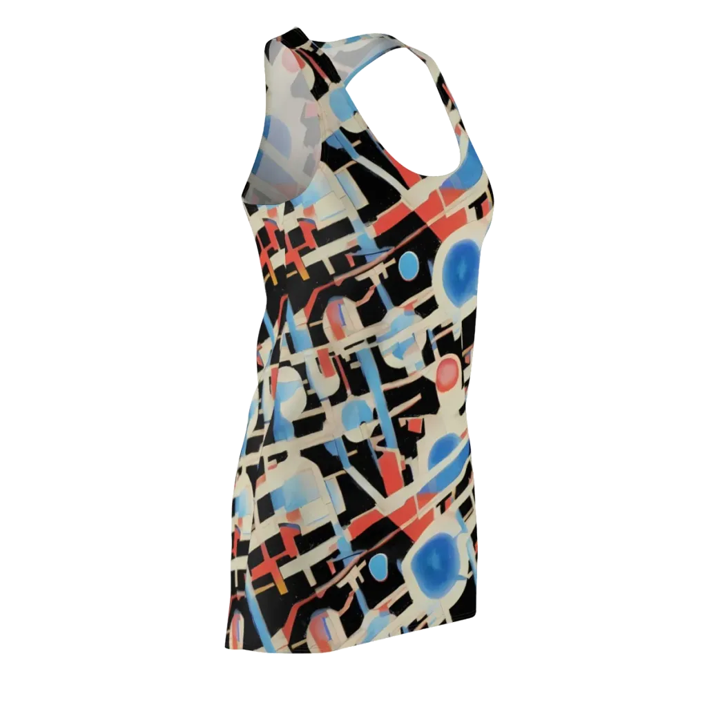 Orbit Deco on Racerback Dress — Front Side