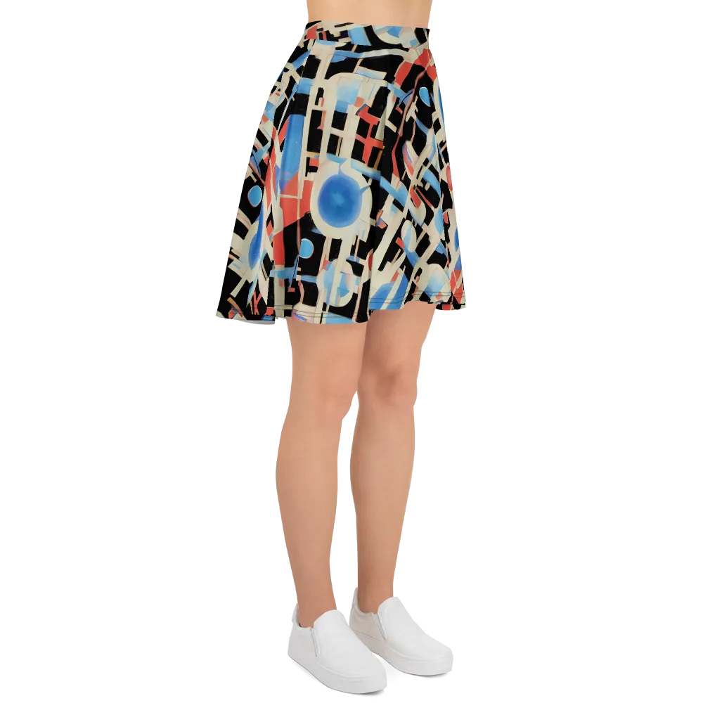 Orbit Deco on Skater Skirt — Right