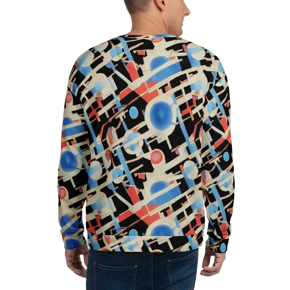 Orbit Deco on Sweatshirt — Back