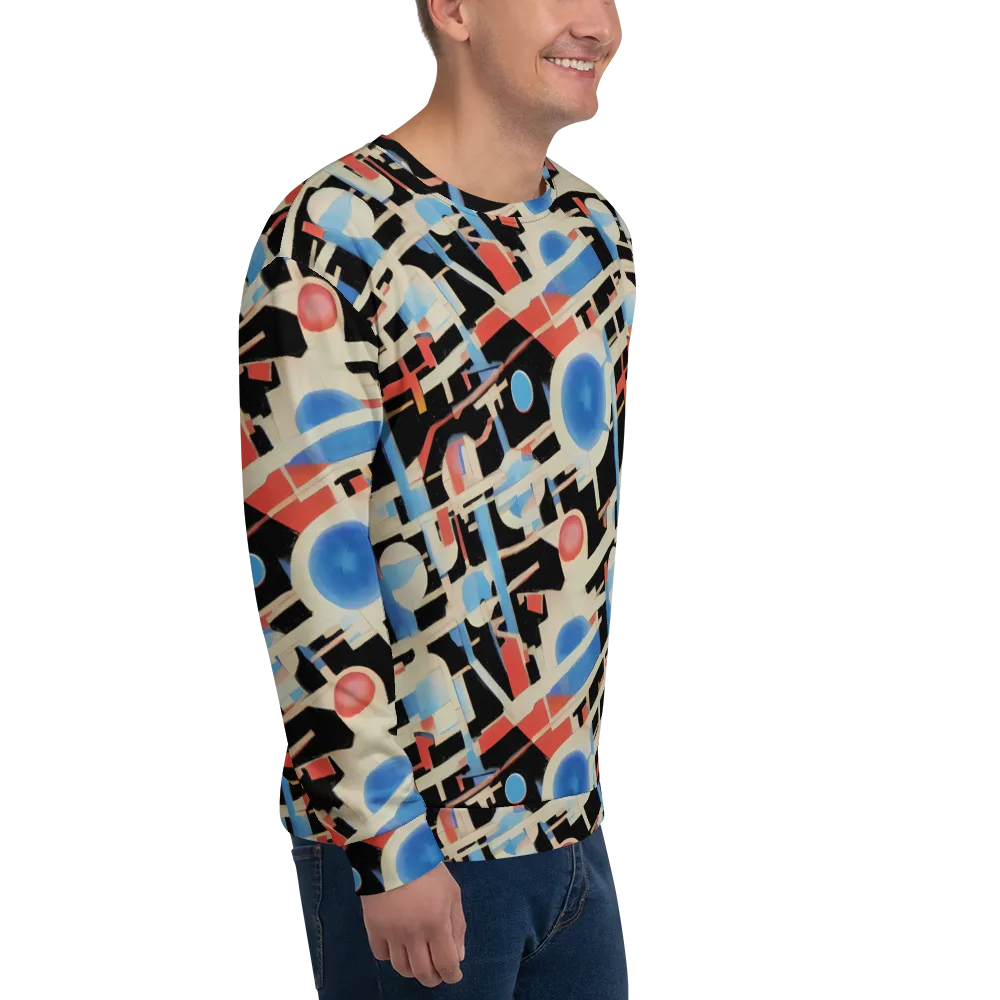 Orbit Deco on Sweatshirt — Right Front