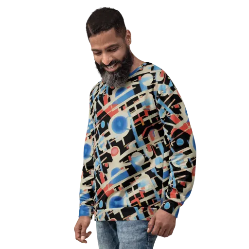 Orbit Deco on a Sweatshirt