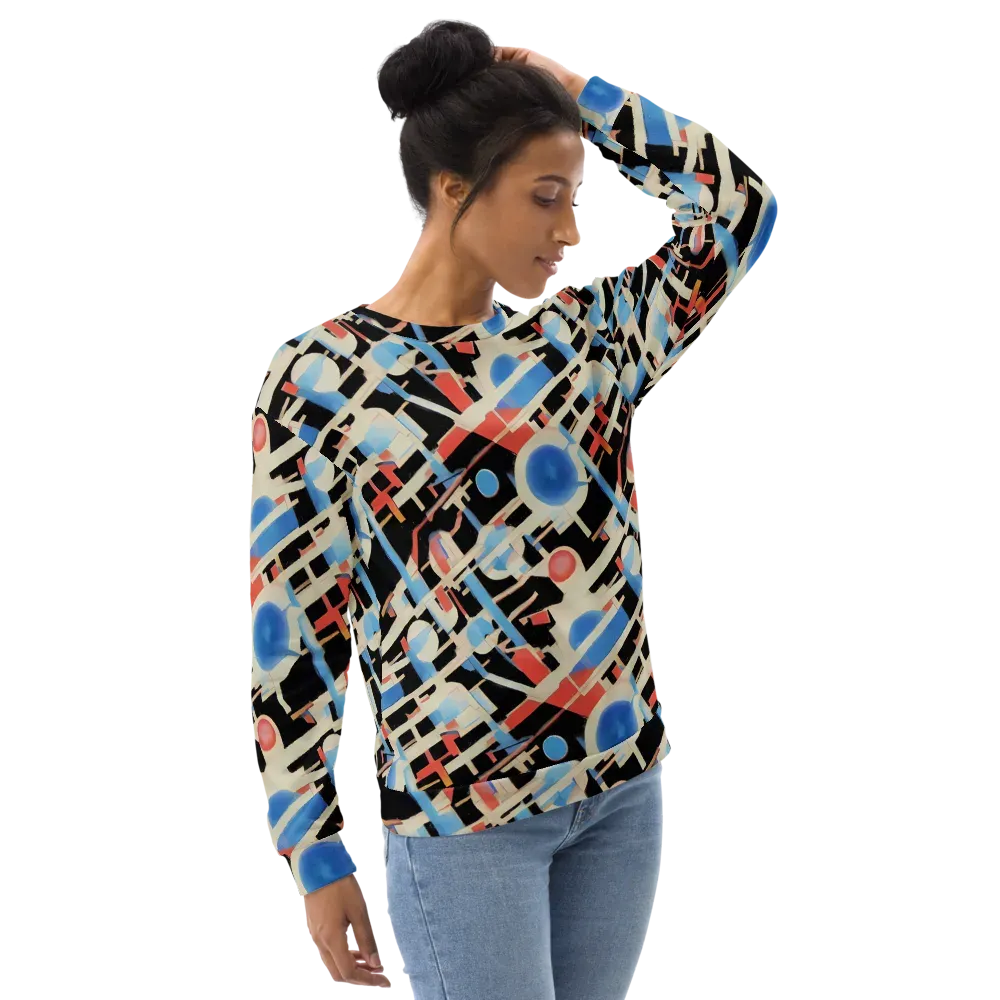 Orbit Deco on Sweatshirt — Right Front