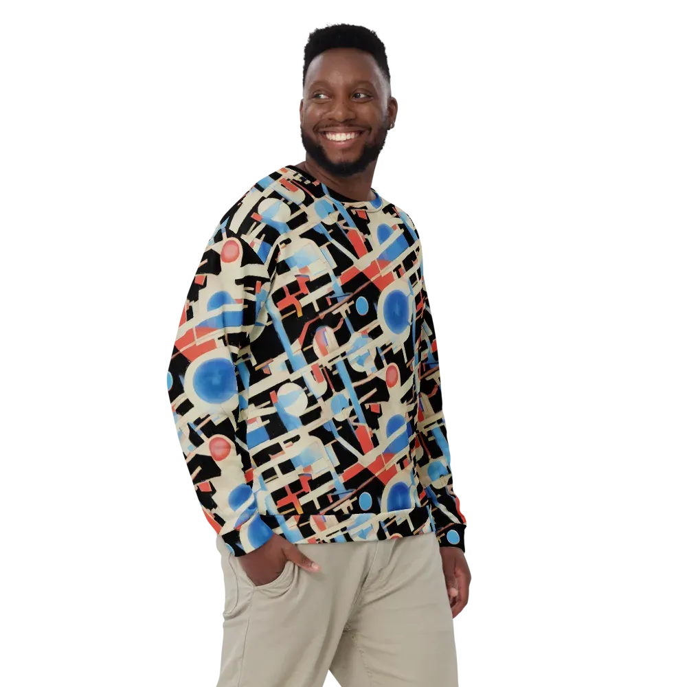 Orbit Deco on Sweatshirt — Front