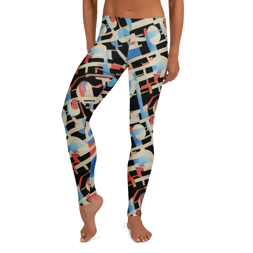 Orbit Deco on Leggings — Front