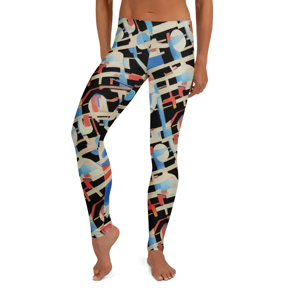 Orbit Deco on Leggings — Front