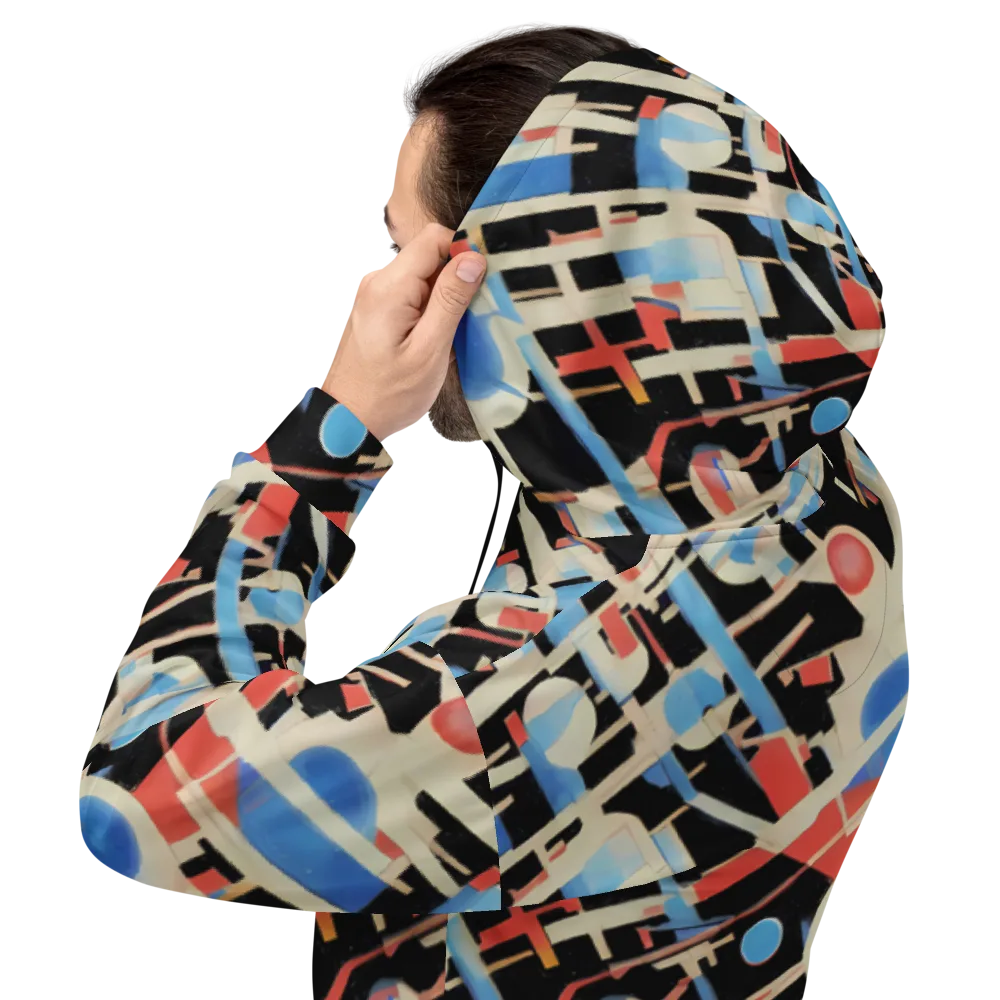 Orbit Deco on Hoodie — Back