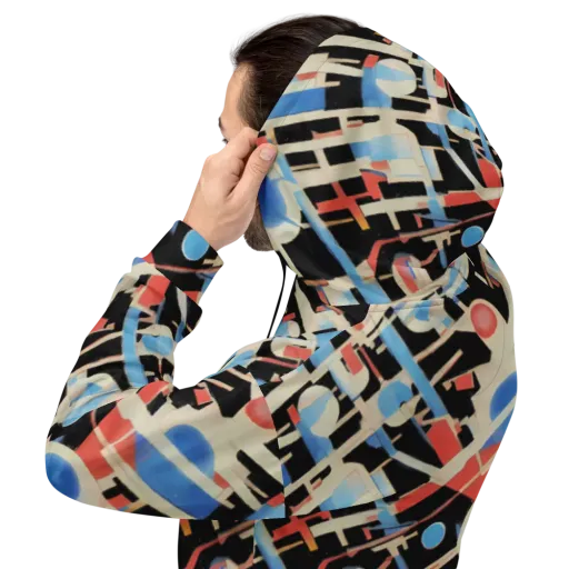 Orbit Deco on a Hoodie