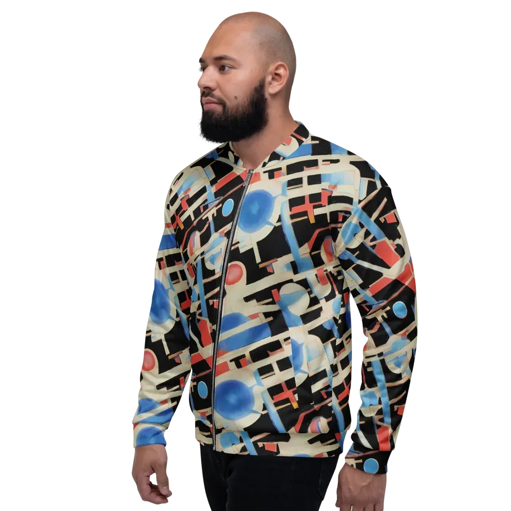 Orbit Deco on Bomber Jacket — Left