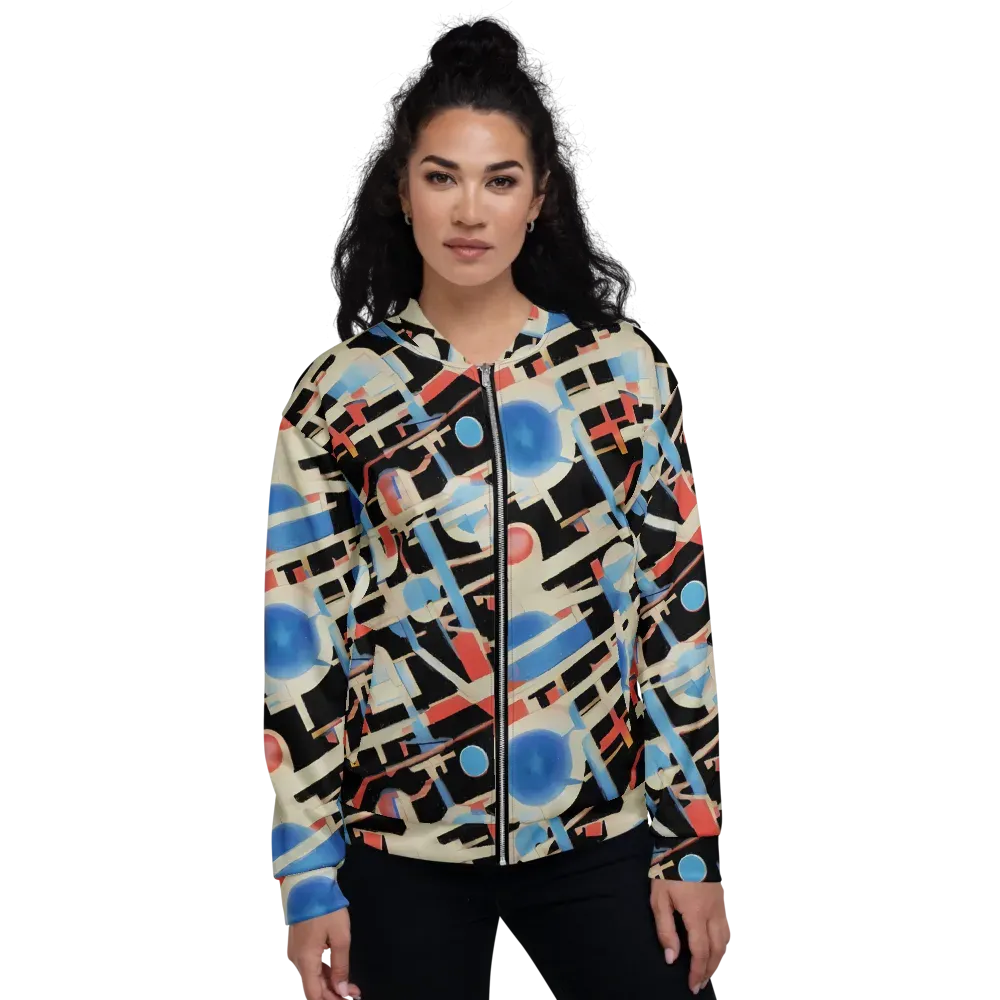Orbit Deco on Bomber Jacket — Front