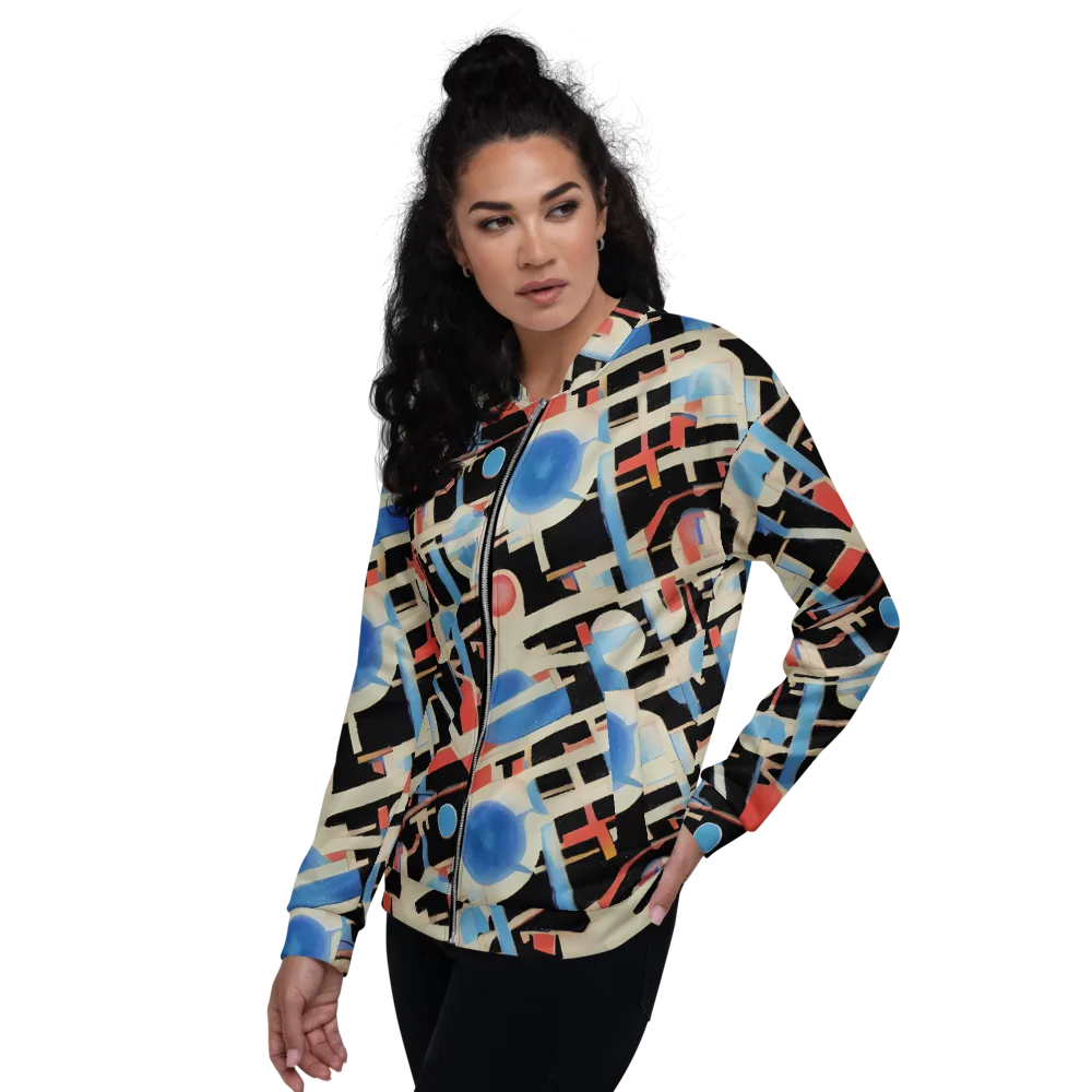 Orbit Deco on Bomber Jacket — Left