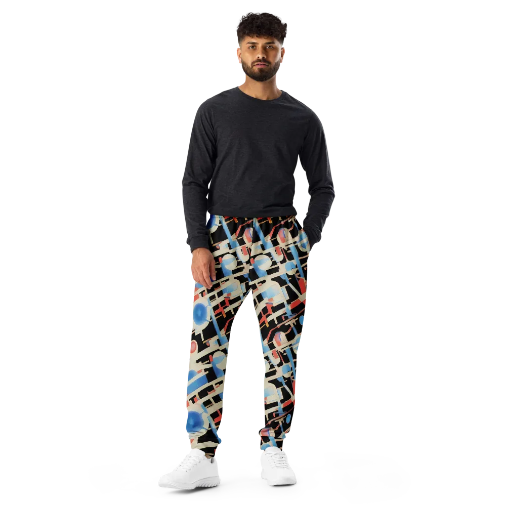 Orbit Deco on Men's Joggers — Front
