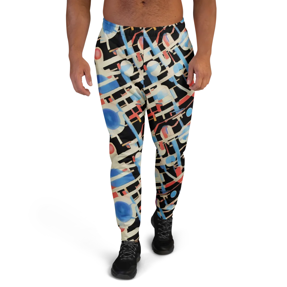 Orbit Deco on Men's Joggers — Front