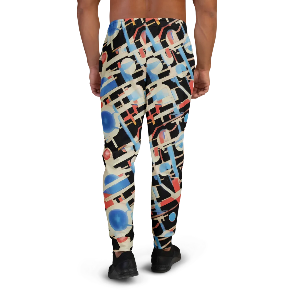 Orbit Deco on Men's Joggers — Back