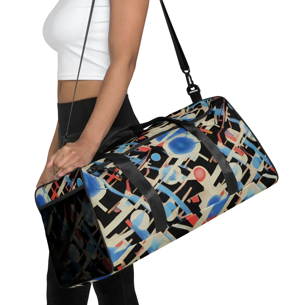 Orbit Deco on Duffle Bag — Front