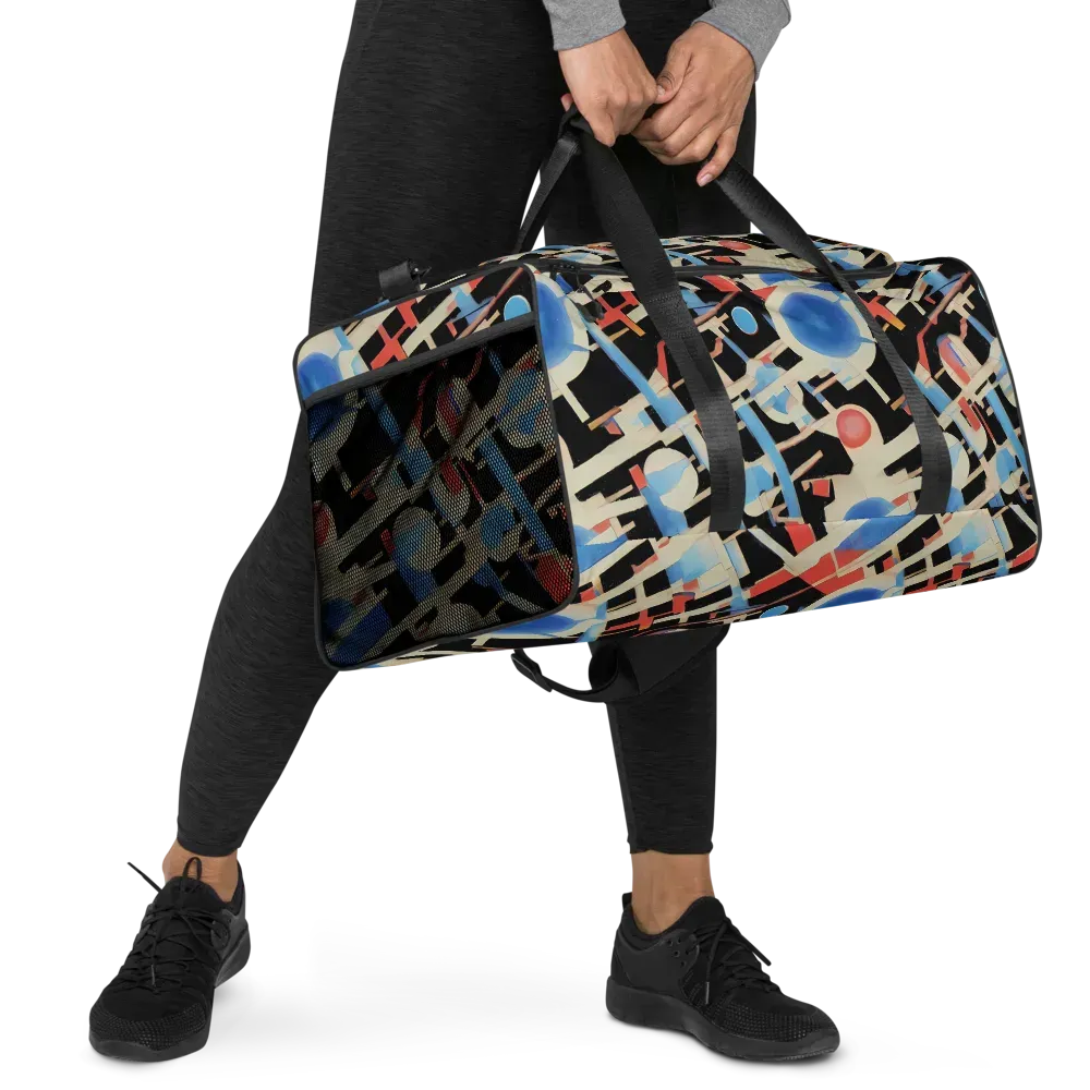 Orbit Deco on Duffle Bag — Right Front
