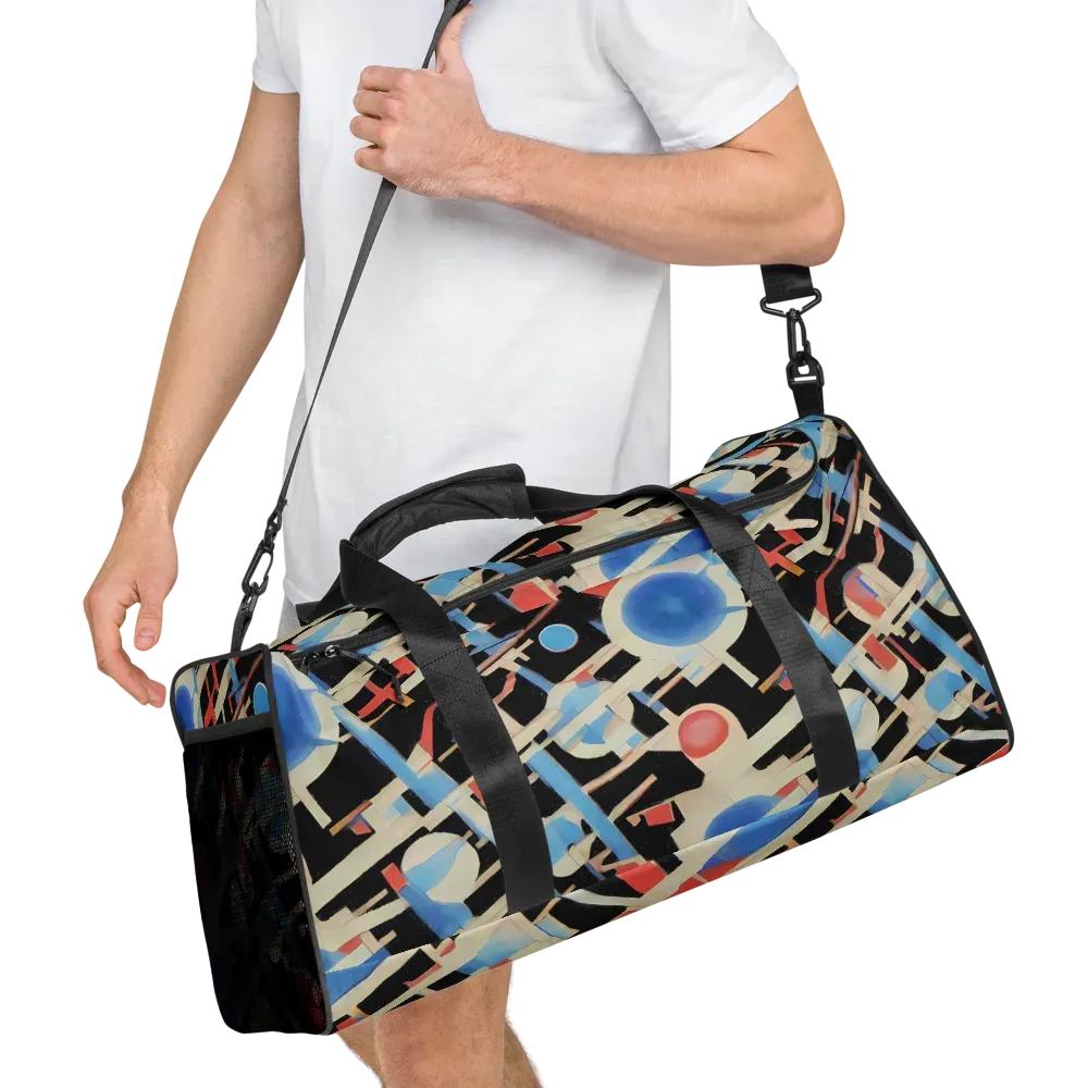 Orbit Deco on Duffle Bag — Right Front