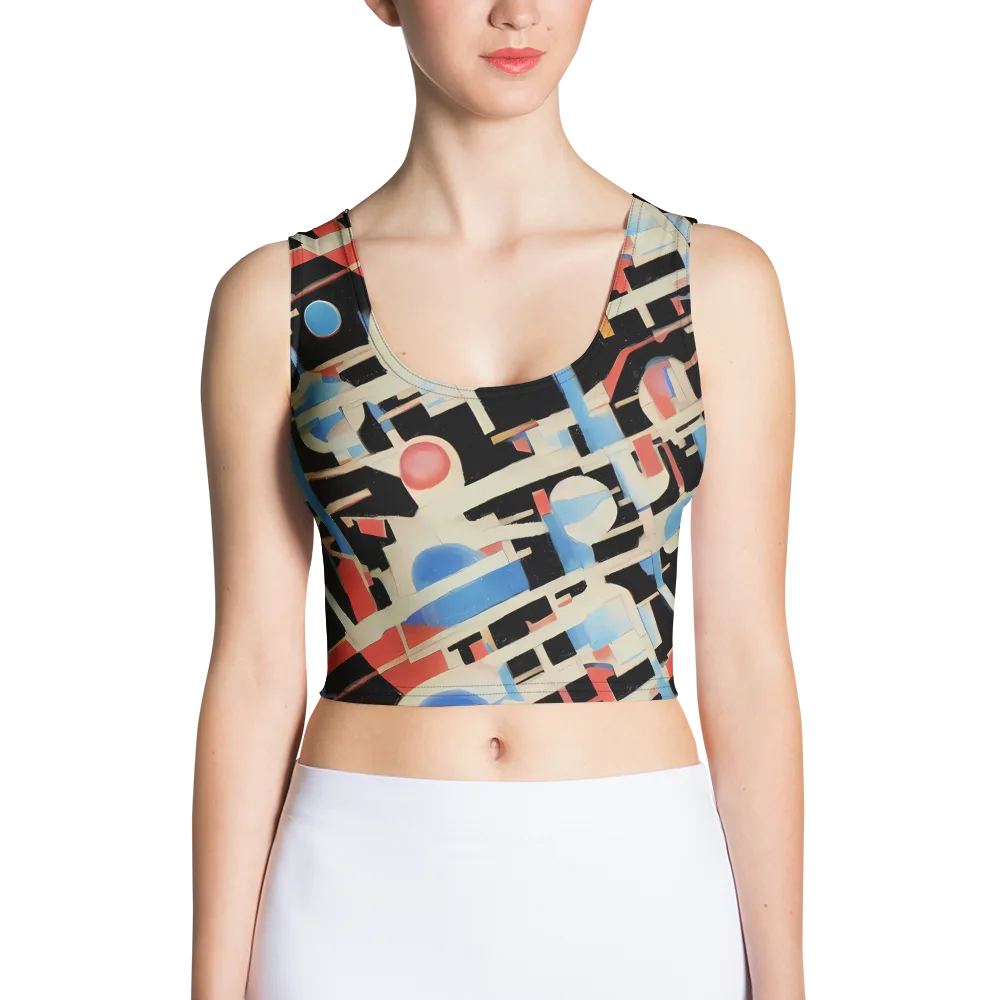 Orbit Deco on Crop Top — Front