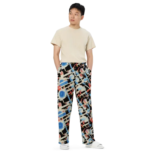 Orbit Deco on a Wide-Leg Pants