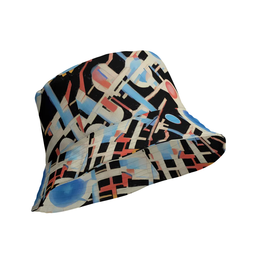 Orbit Deco on Reversible Bucket Hat — Product details Outside