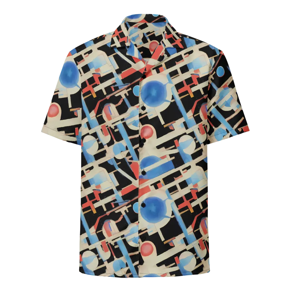 Orbit Deco on Button Shirt — Front