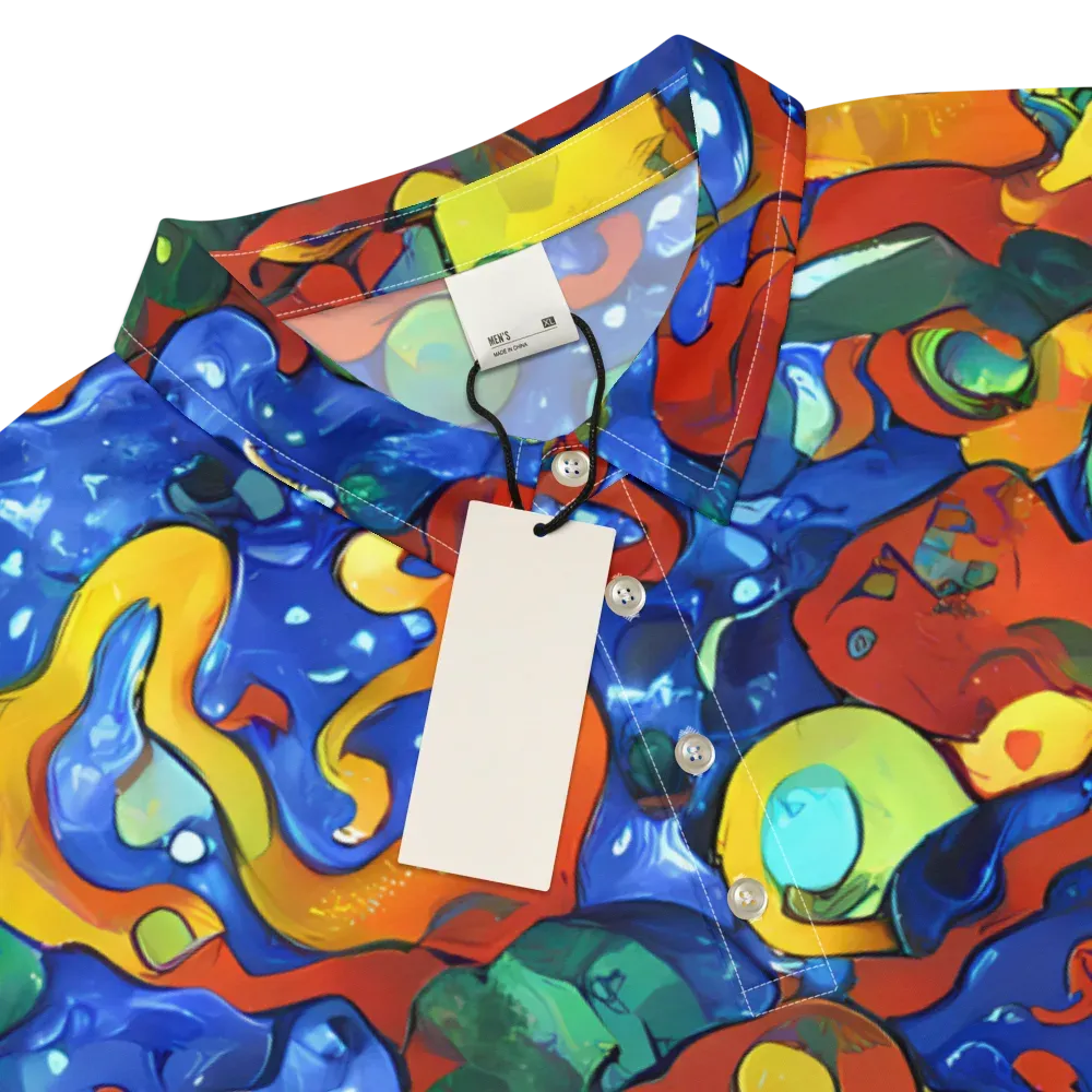 Technicolor Tide on Men's Slim Fit Polo Shirt — Product details