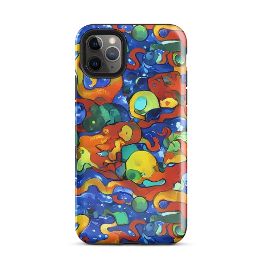 Technicolor Tide on a Tough Case for iPhone®
