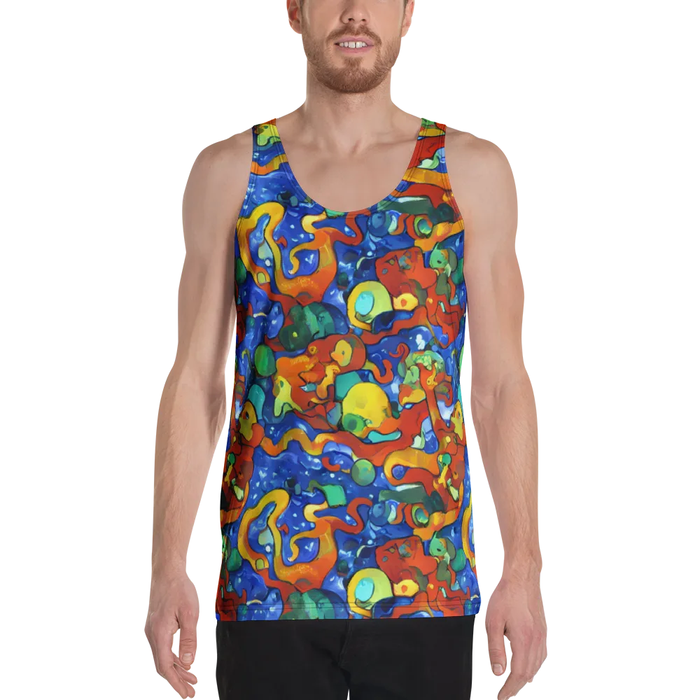 Technicolor Tide on Men's Tank Top — Front