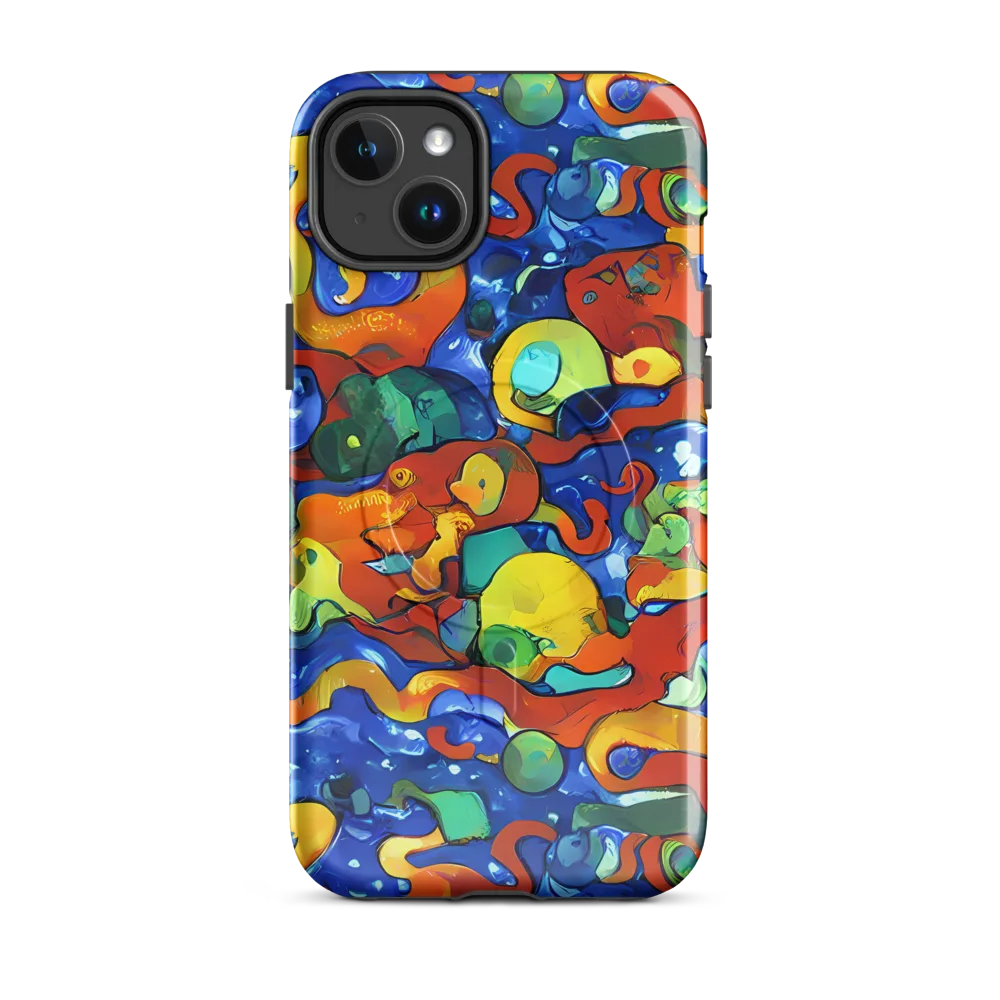 Technicolor Tide on MagSafe Tough Case for iPhone® — Front