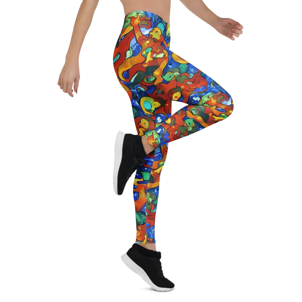 Technicolor Tide on Leggings — Right