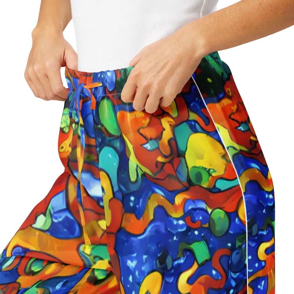 Technicolor Tide on Women's Pajama Pants — Product details