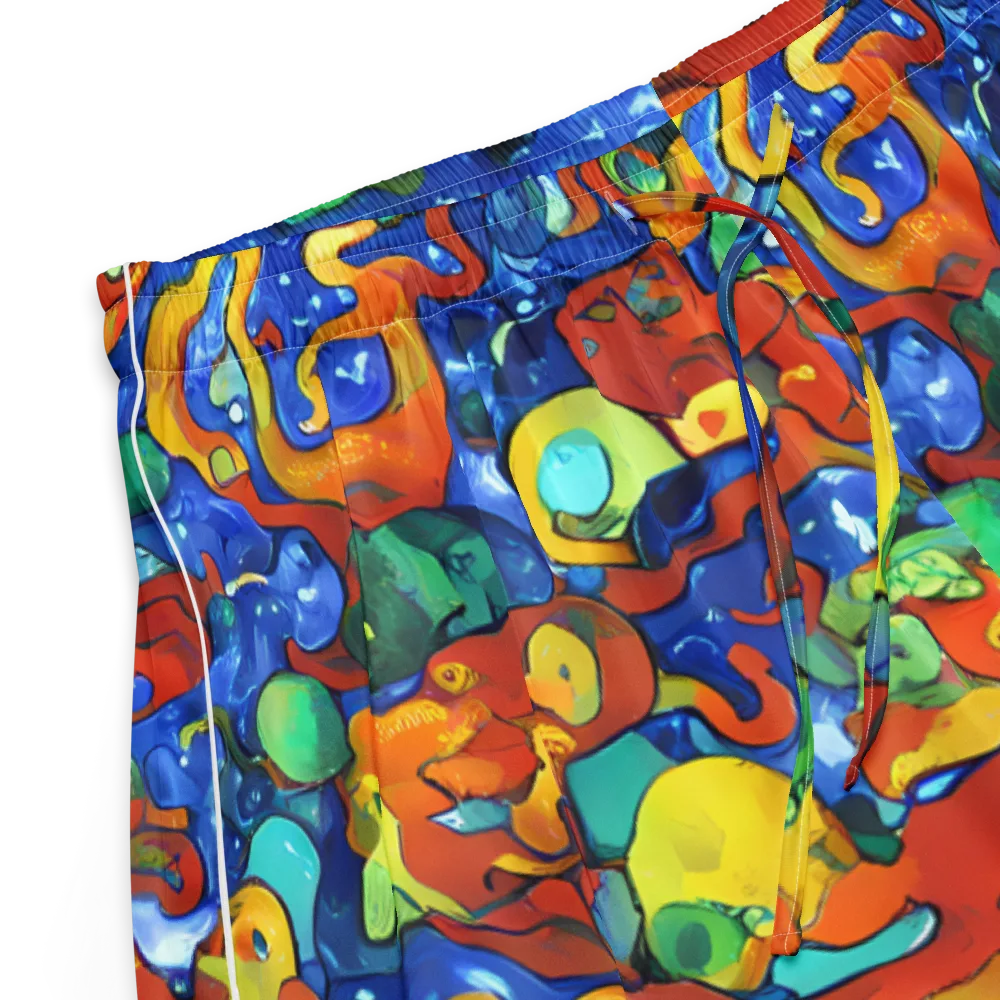 Technicolor Tide on Women's Pajama Shorts — Product details