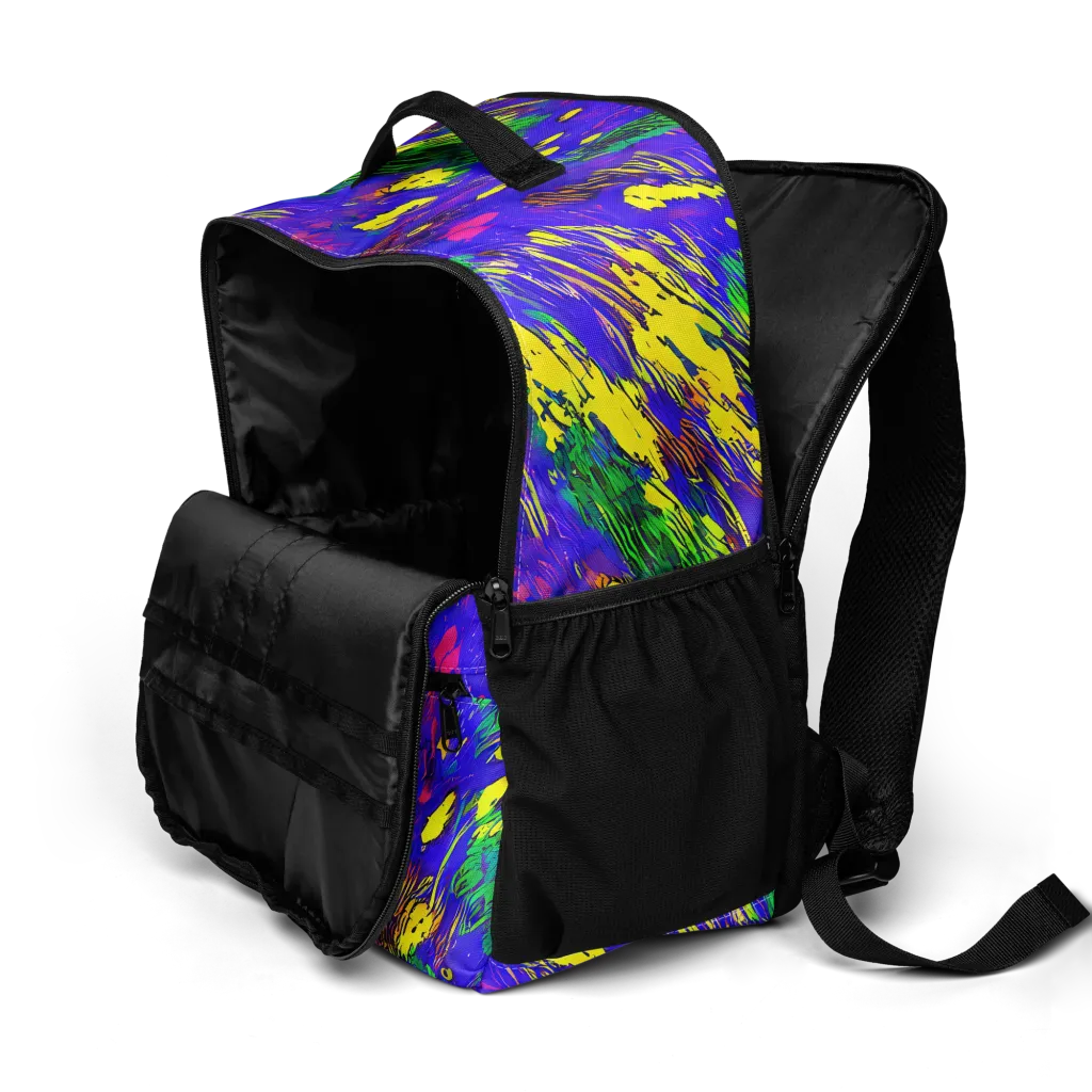 Painted Lightning on Utility Backpack — Product details 2