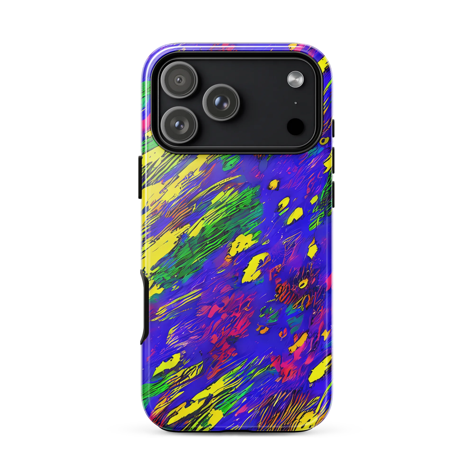 Painted Lightning on Tough Case for iPhone® — Front