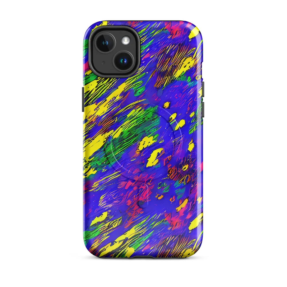 Painted Lightning on MagSafe Tough Case for iPhone® — Front