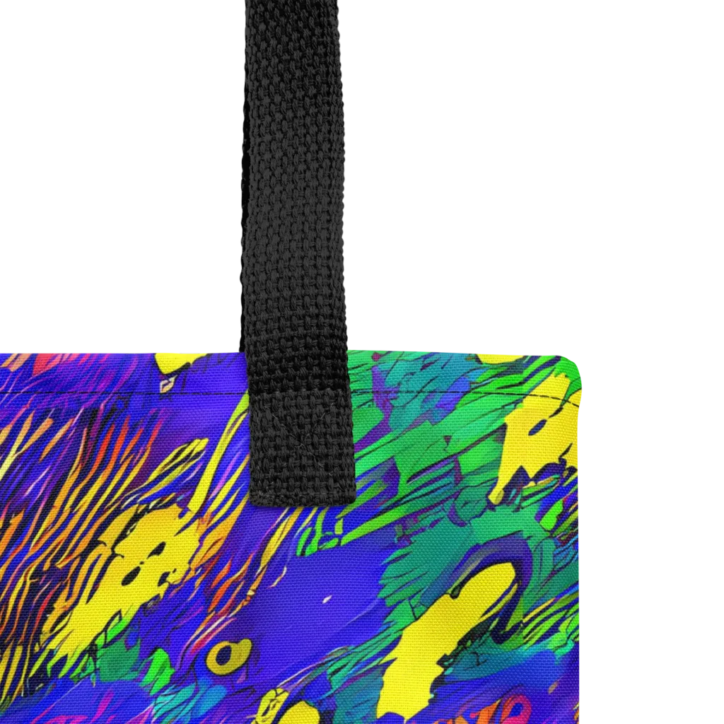 Painted Lightning on Tote Bag — Product details