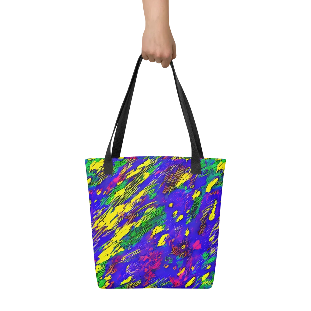 Painted Lightning on Tote Bag — Front